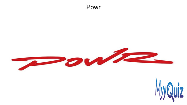هل تعرفون باور/powr